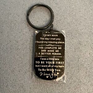Key Fob for Husband, Boyfriend, Love